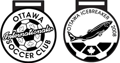 back and front images of the 1998 icrebreaker medal-xx